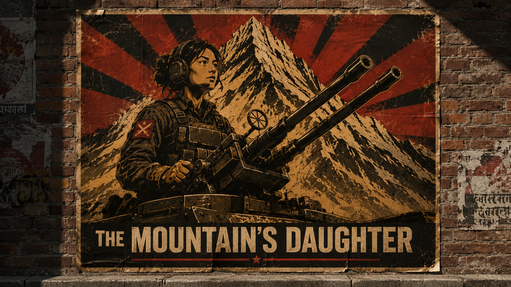 Printed morale art